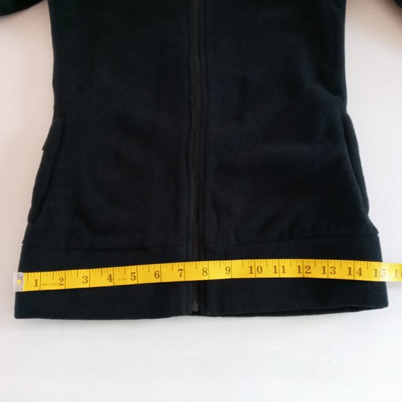 Girls cozy jet black bench fleece - Picture 8 of 9